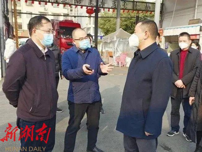汤立斌到北塔区督导调研创文和爱卫工作_邵阳头条网